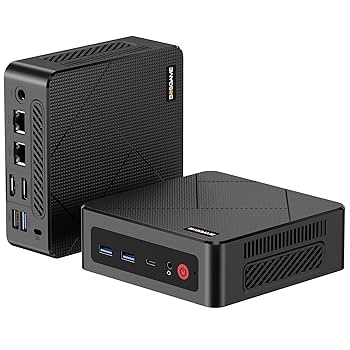 ミニPC BOSGAME E2 AMD Ryzen5 3550H BOSGAME Mini PC E2, Ryzen 5 3550H Mini Computer(Max 3.9GHz